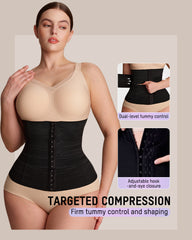 Segmented Waist Trainer Corset with Steel Bones