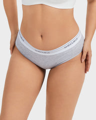Soft Cotton Logo Waist Low-Rise Briefs (6 Pack)