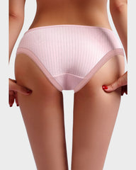 Soft & Breathable Low-Waist Cotton Briefs (4 Pack)