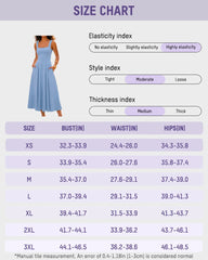 Square-Neck Back-Tie A-Line Midi Dress