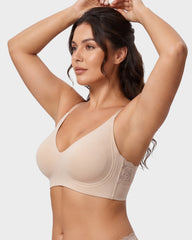 Triangle Lace Back Wireless Bralette