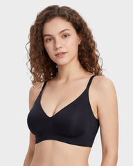 Triangle Lace Back Wireless Bralette