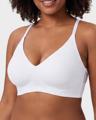 Triangle Lace Back Wireless Bralette