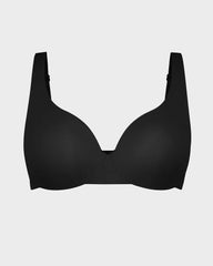 Underwire Adjustable Deep V-neck Bra