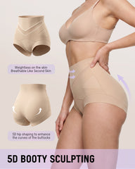 V-Shape Tummy Control Shaping Briefs Multipack