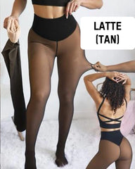 One-Seam Waist-Snatching Fleece Leggings