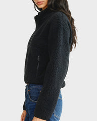 Warm Sherpa Fleece Half-Zip Sweatshirt Pullover