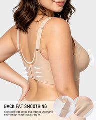 Wireless Full-Coverage Jelly Smoothing Bra Multipack