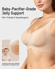 Wireless Full-Coverage Jelly Smoothing Bra Multipack