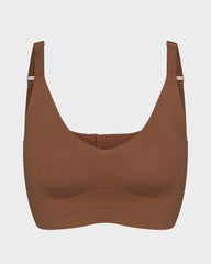 Wireless V-Neck Back & Side Smoothing Bra