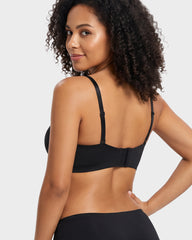 Wireless Front Lace-Up Push-Up Bra