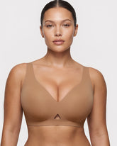 Wireless Jelly Deep-V Push-Up Bra