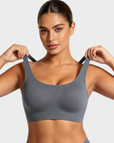 Wireless One-Piece Ventilated Sports Bra