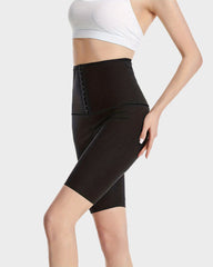 High Waist Tummy Control 5/8 Length Workout Sauna Pants
