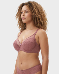 Breathable Lace Underwire Full Coverage Bra
