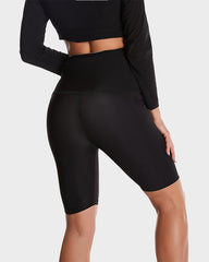 High Waist Tummy Control 5/8 Length Workout Sauna Pants