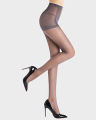 40D Run-Resistant Sheer Tights(5 Pack)