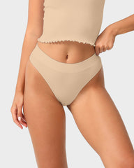 Everyday Comfort Seamless Low-Rise Thong (3 Pack)