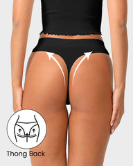 Everyday Comfort Seamless Low-Rise Thong (3 Pack)