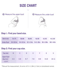 Deep V Push-Up Underwire Bra with Rhinestone Strap