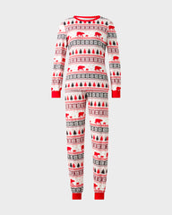 Christmas Pattern Family Matching Pajama Set