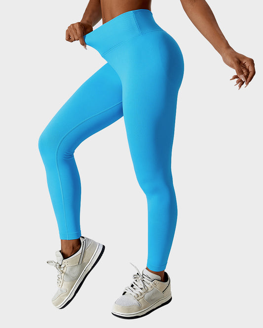 Lightweight Seamless Butt Lifting Fitness Leggings