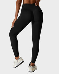 Lightweight Seamless Butt Lifting Fitness Leggings