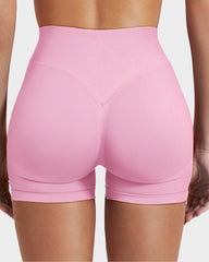 Butt Lifting Seamless High Waist Yoga Shorts