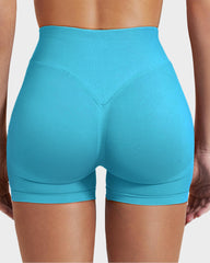 Butt Lifting Seamless High Waist Yoga Shorts