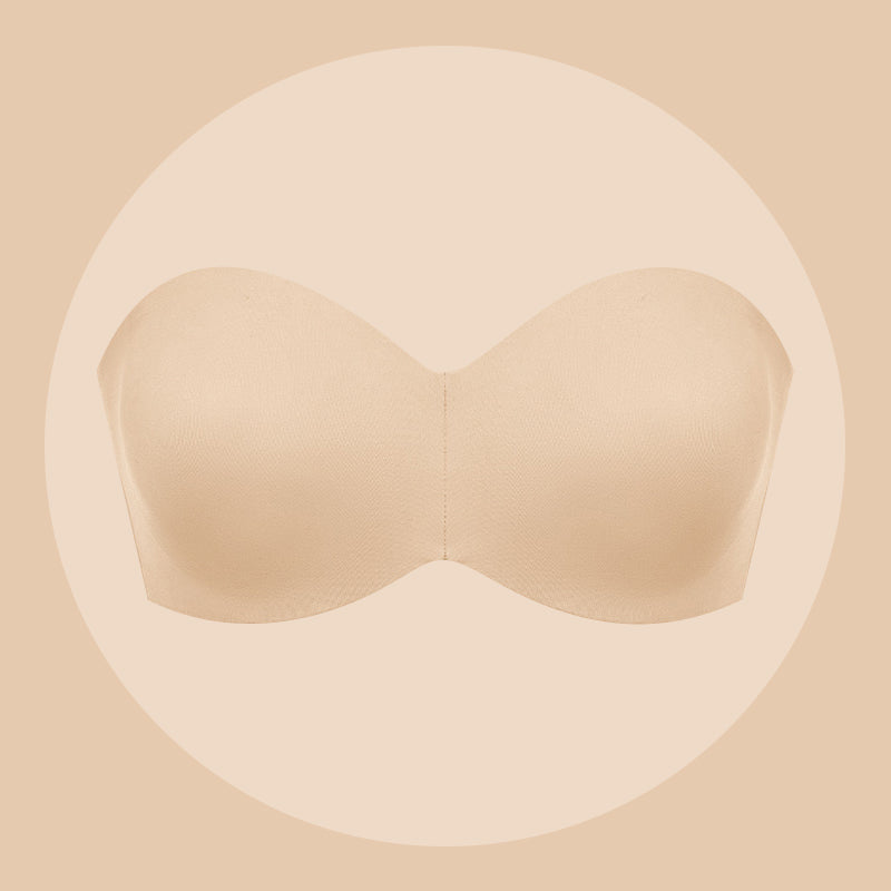 SheCurve®Full Support Non-Slip Convertible Bandeau Bra -Nude🔥