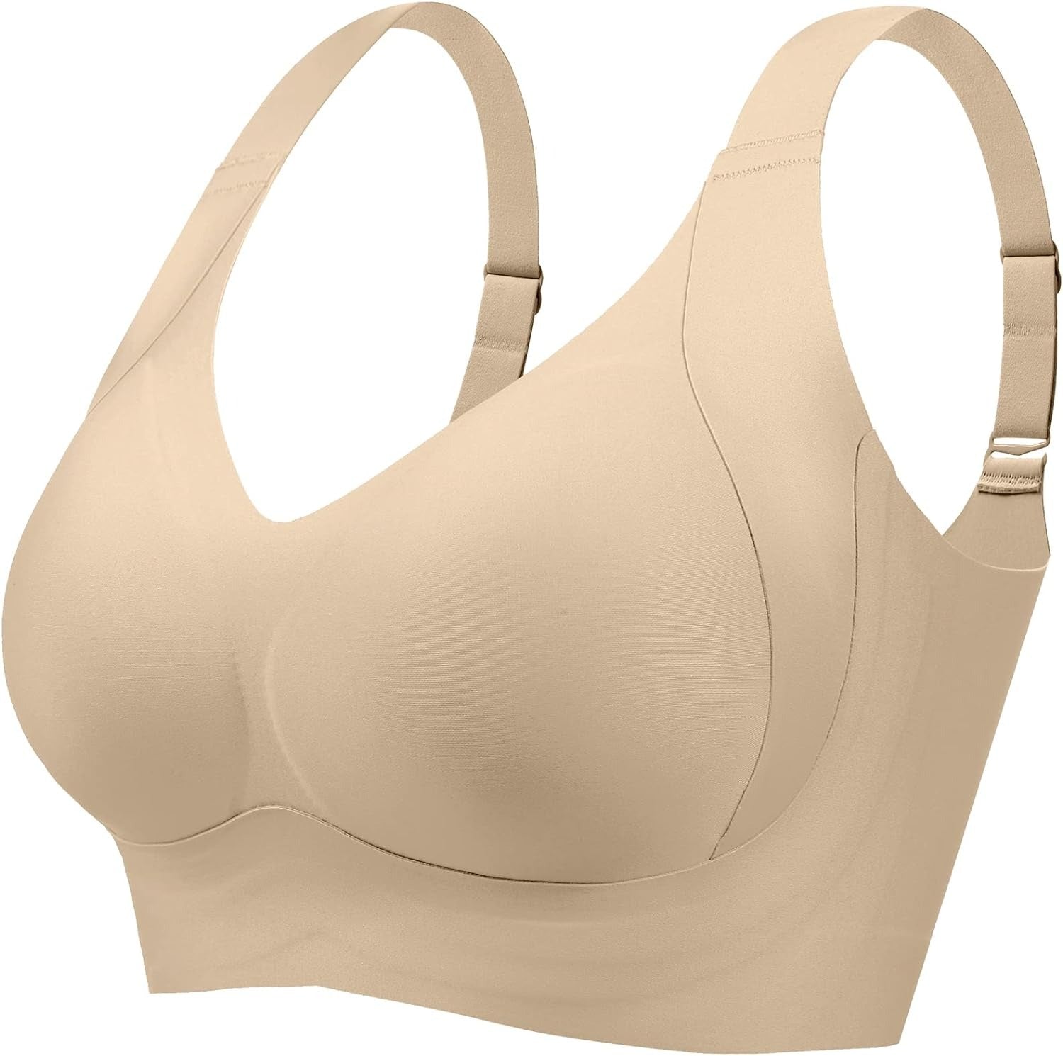 Shecurve®-Daily Comfort Wireless Shaper Bra-BLACK+GREY+SKIN