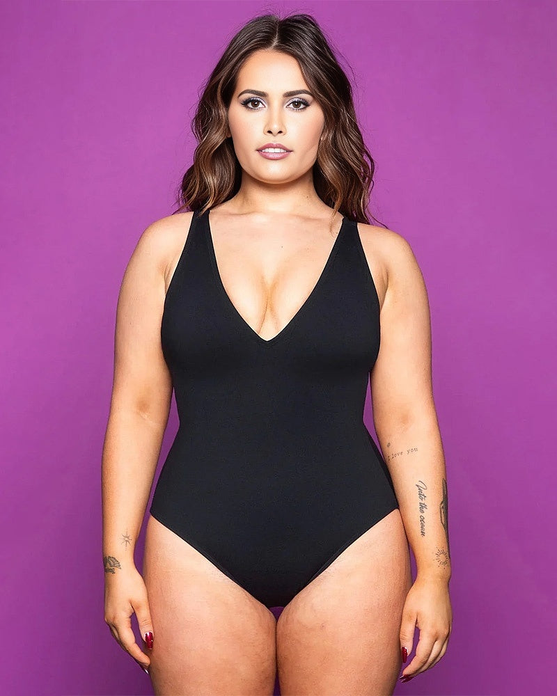 SheCurve® Plunge Sculpting Swimsuit