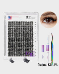 SheCurve® X IUI® Cluster Lashes Starter Kit