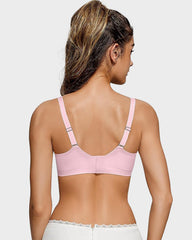 Seamless Soft Comfort Wireless Mesh Bra