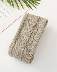 SheCurve®Warm Cable Knit Over-Knee Socks