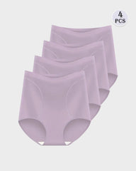 High Waist Seamless Tummy Control Shaping Panty(4 Pack)