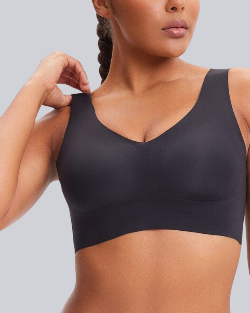 SheCurve®Wireless Back Smoothing V-Neck Tank Bra