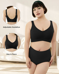 Comfort Full Coverage Wireless Lightly Lined Bra