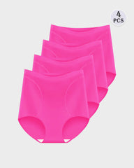 High Waist Seamless Tummy Control Shaping Panty(4 Pack)