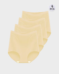 High Waist Seamless Tummy Control Shaping Panty(4 Pack)