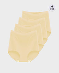 High Waist Seamless Tummy Control Shaping Panty(4 Pack)