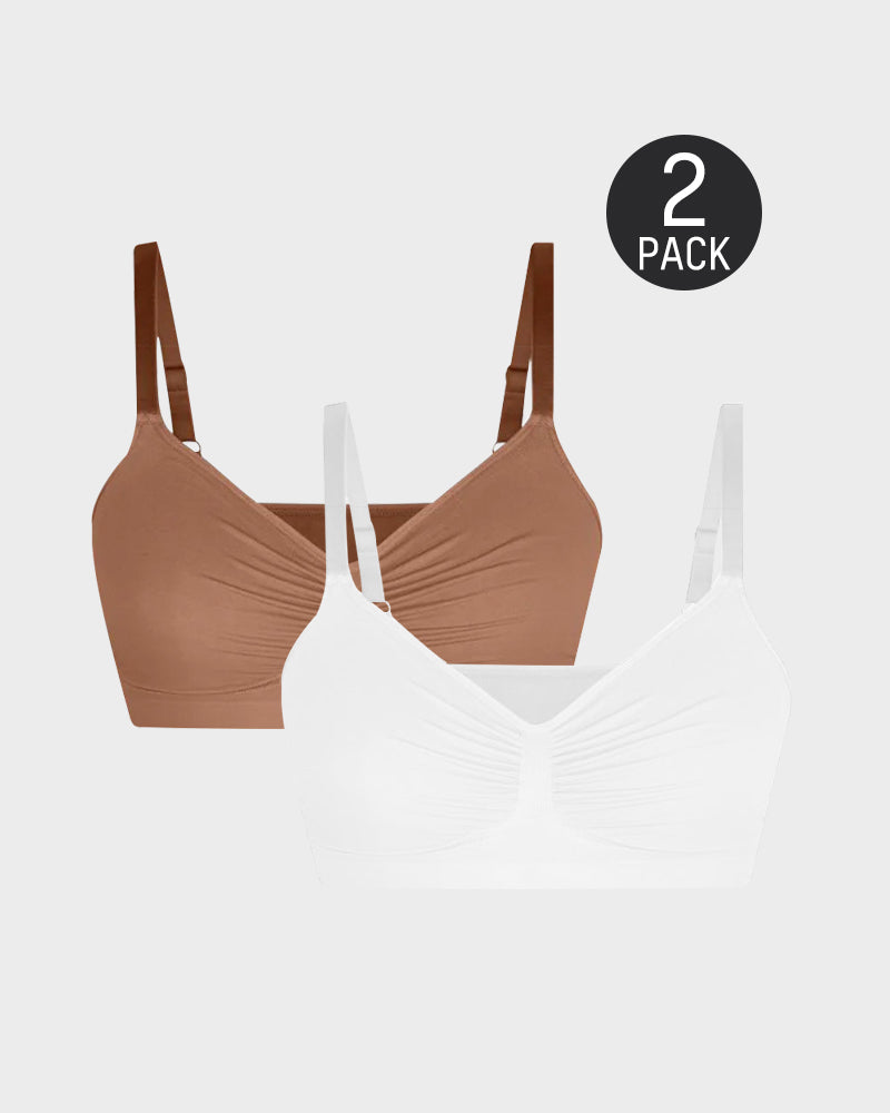 SheCurve® Women's Full Coverage Non-Padded Wireless Sculpt Bra