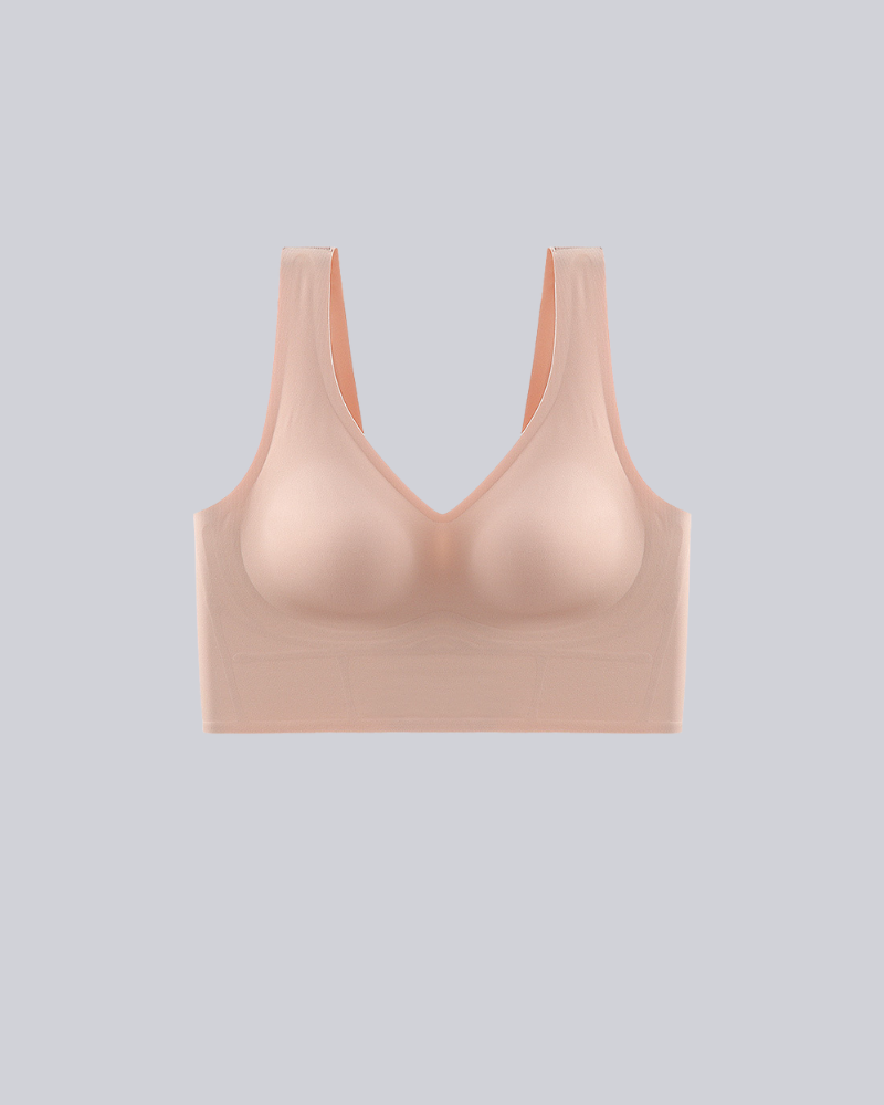 SheCurve®Wireless Back Smoothing V-Neck Tank Bra