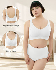 Comfort Full Coverage Wireless Lightly Lined Bra