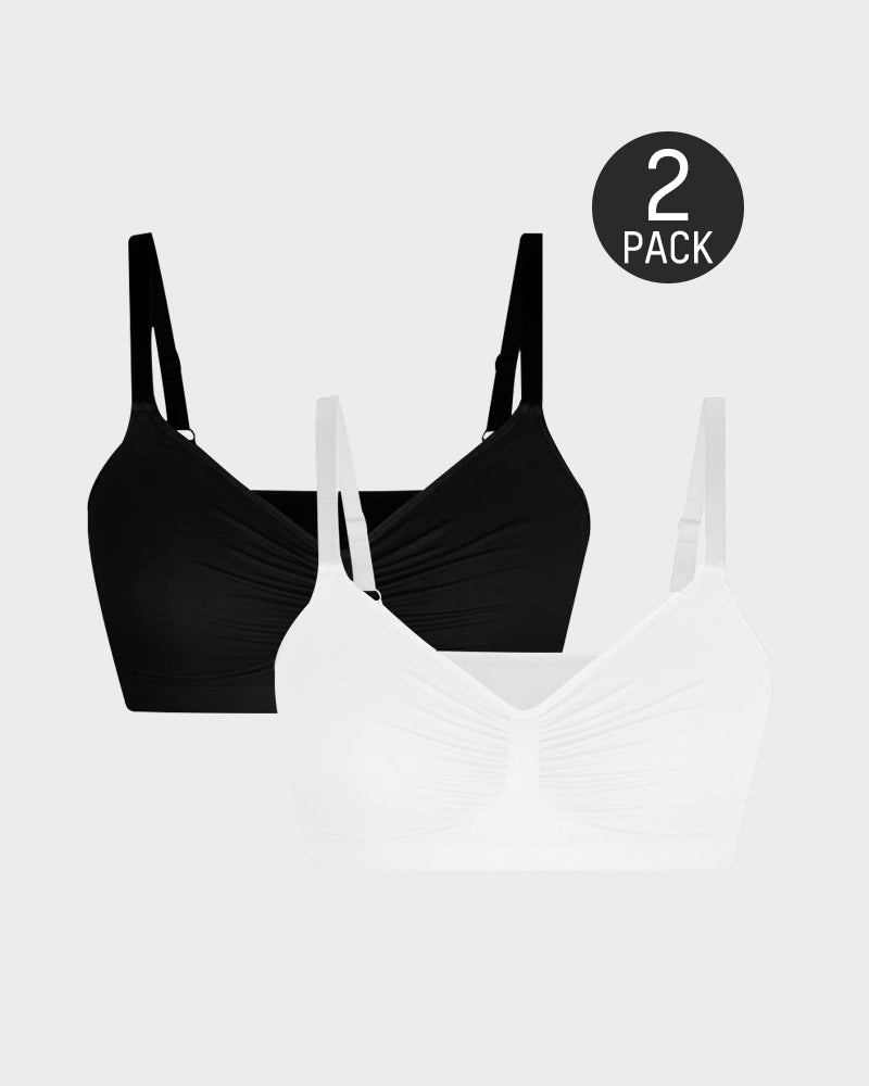 SheCurve® Women's Full Coverage Non-Padded Wireless Sculpt Bra