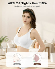 Comfort Full Coverage Wireless Lightly Lined Bra