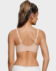 Seamless Soft Comfort Wireless Mesh Bra