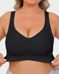 Shecurve®-Daily Comfort Wireless Shaper Bra-BLACK+GREY+SKIN