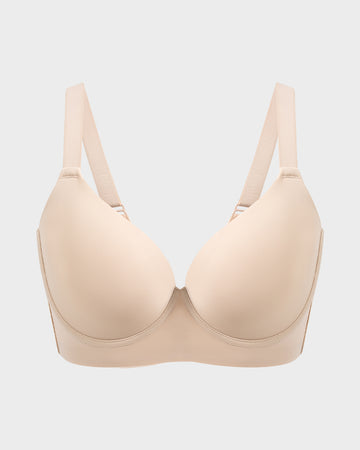 Back Smoothing Push-Up Plunge Bra