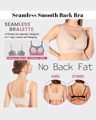 Shecurve®-Daily Comfort Wireless Shaper Bra-BLACK+GREY+SKIN